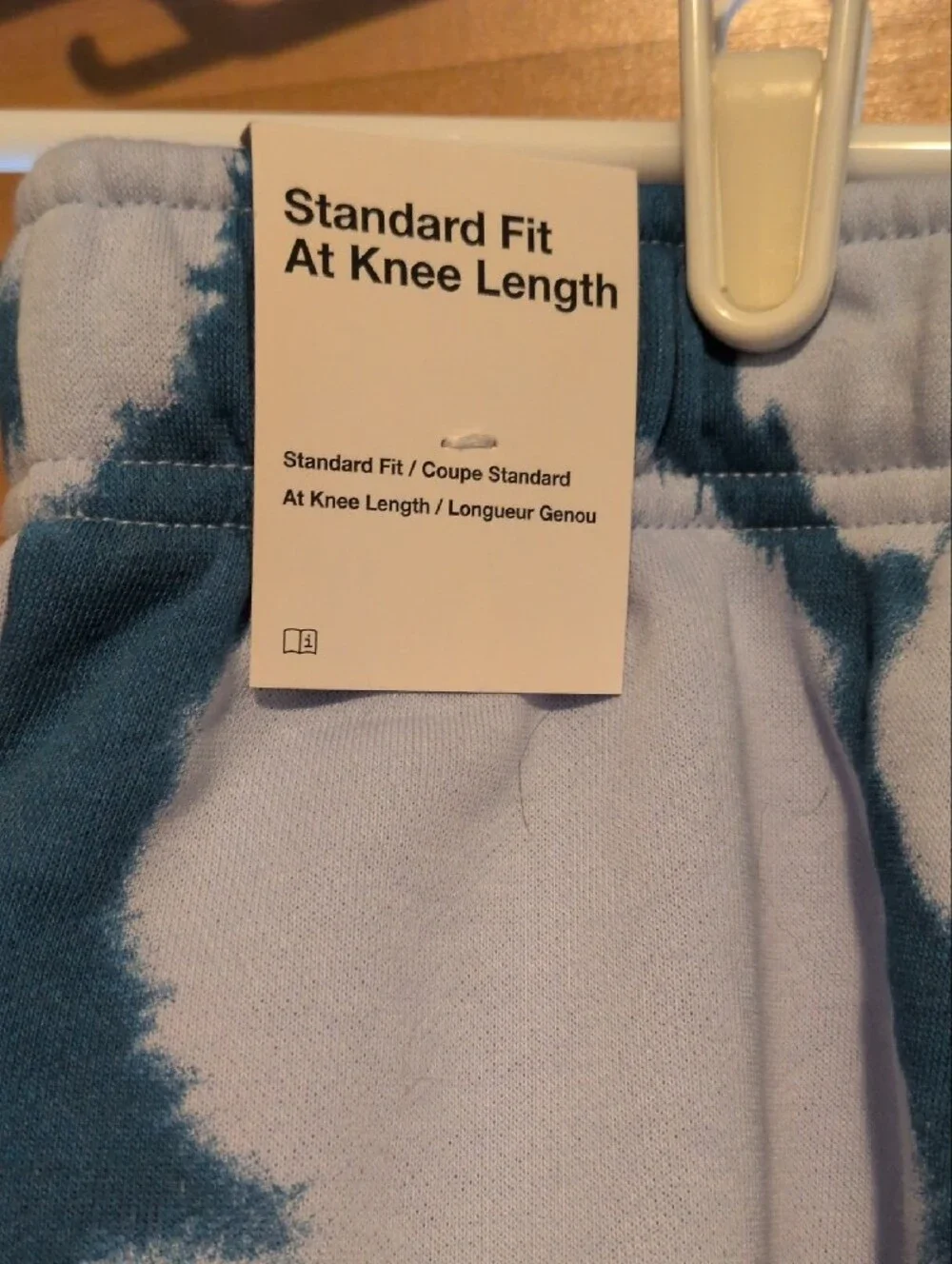Nike Kids Teal and White Tie-Dye Athletic Shorts